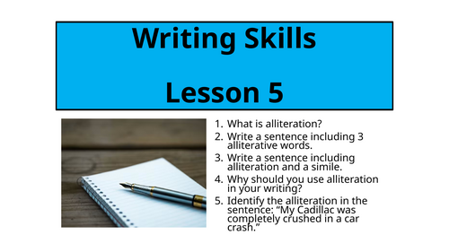 Writing Skills - Onomatopoeia