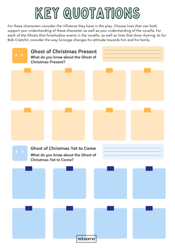 AQA A Christmas Carol Exam Revision Booklet | Teaching Resources
