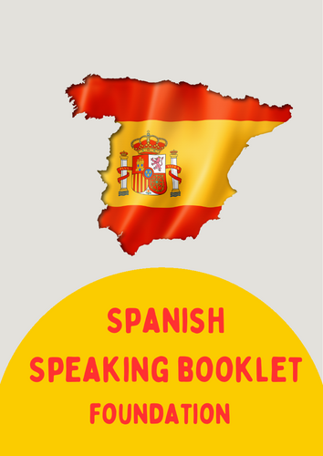 Edexcel GCSE Spanish Speaking Workbook (Foundation) | Role Play, Photo ...