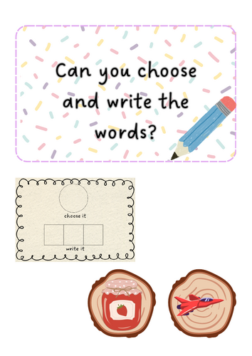 Phonics - Choose and write