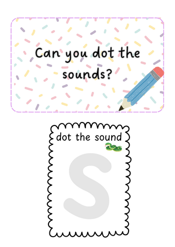 Phonics - Dot the sounds