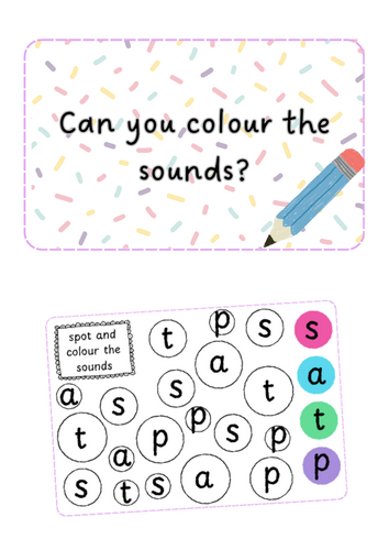 Phonics - Sound spotting