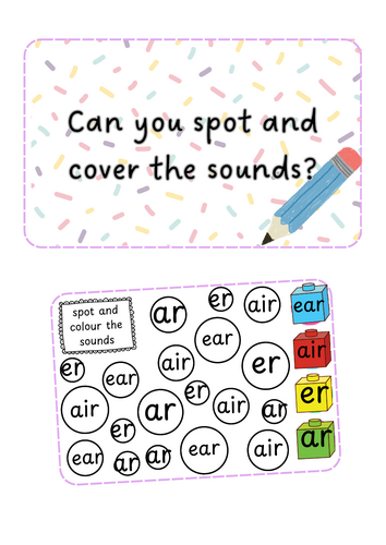 Phonics - Sounds and cover