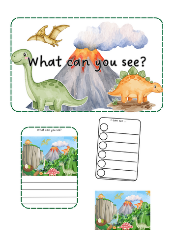 Dinosaurs - I can see writing