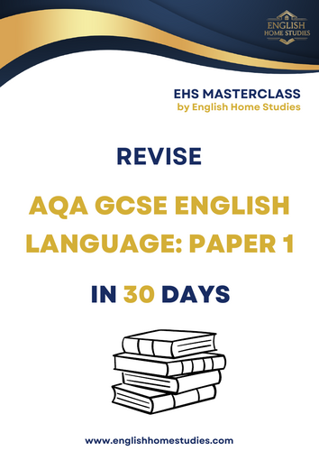 Revise AQA GCSE English Language: Paper 1 in 30 Days - GCSE English ...