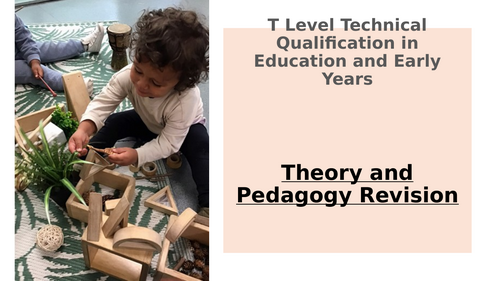 TLevel Education and Early Years THEORY REVISION | Teaching Resources