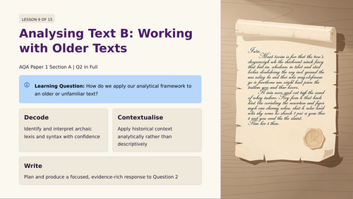 AQA A-Level English Language Paper 1 Section A | Complete Teaching ...