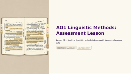 AQA A-Level English Language Paper 1 Section A | Complete Teaching ...