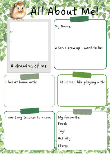 Transition - All about me - natural