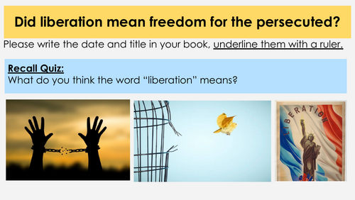 Did Liberation Mean Freedom? Holocaust Lesson | End of WWII & Survivor ...