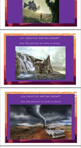 30 Creative Writing Prompts | KS3 & KS4 | Teaching Resources