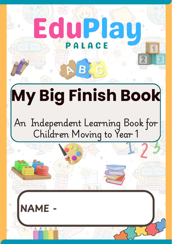 32 Pages of Reception to Year 1 Transition Booklet | Teaching Resources