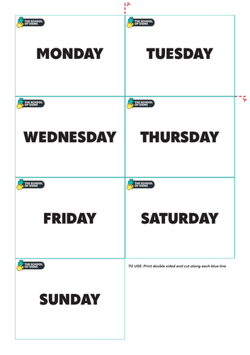 British Sign Language: Days of the Week | Teaching Resources
