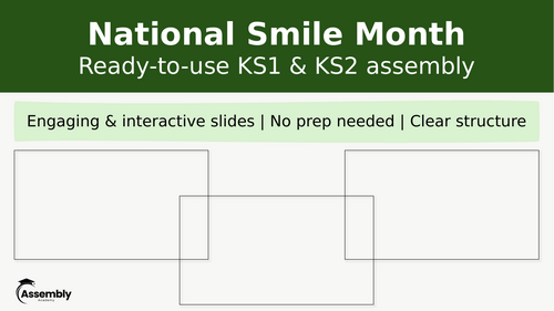 National Smile Month Assembly | KS1 & KS2 | Ready-to-Use | No Prep ...