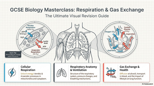 GCSE Biology Respiration & Respiratory System Revision Bundle ...