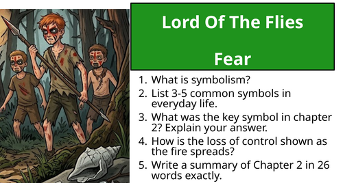 Lord Of The Flies - Chapter 2 Fear