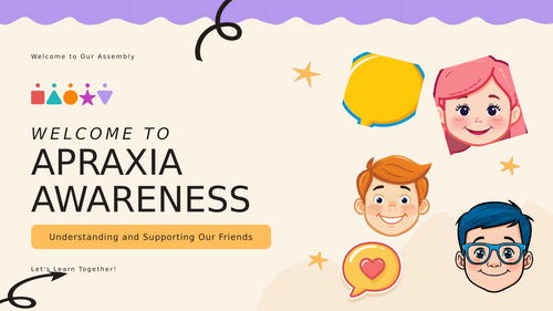 Apraxia Awareness Assembly | KS1 & KS2 | Inclusion, Communication, SEND ...