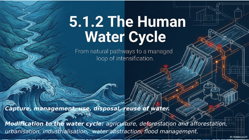 Deluxe A-Level Geography: Human Water Cycle 5.1.2 audio - visual Active ...