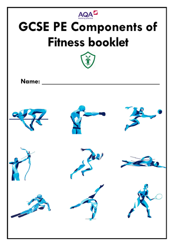 AQA GCSE PE - Components of Fitness Booklet | Teaching Resources