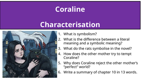 Coraline - Chapter 11 Characterisation
