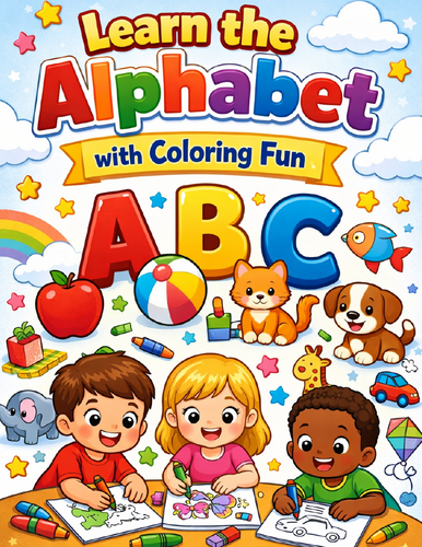 Learn the Alphabet with Coloring Fun for Kids | Teaching Resources