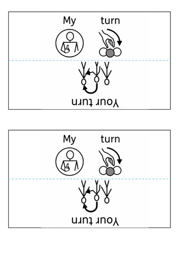My turn Your turn visuals | Teaching Resources