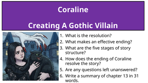 Creative Writing Assessment - Gothic Villain