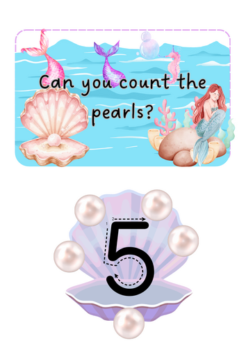 Mermaids - Count the pearls