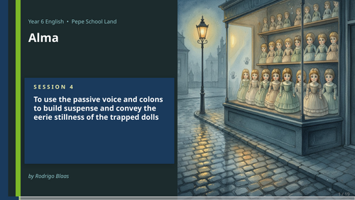 Alma | Year 6 English Unit | 15 Complete Lessons + Resources + Mark ...