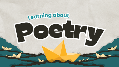 Why Do Humans Make Poetry? - KS3 Intro to Poetry Lesson Slides