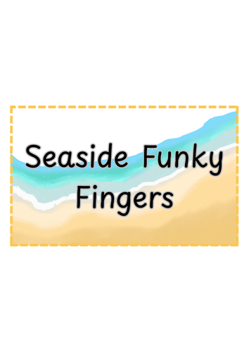 EYFS Seaside Fine Motor Activity