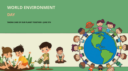 World Environment Day Assembly PowerPoint | KS1 KS2 | Sustainability ...