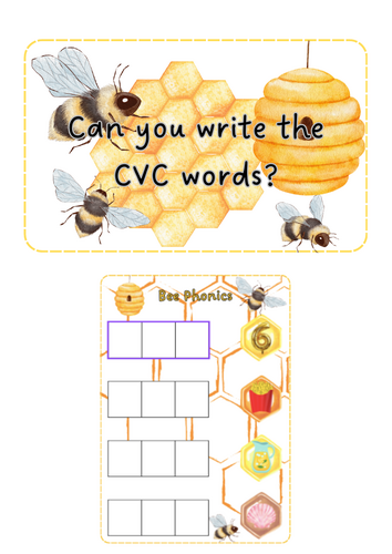 World Bee Day - Bee Phonics