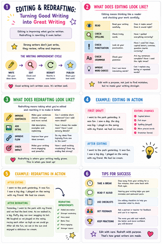 Editing & Redrafting Writing | KS2 Writing Skills & Greater Depth ...