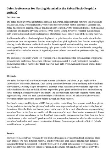 OCR AAQ in Applied Science- Investigating Science: Writing a Scientific Report