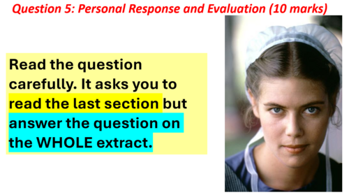 Q5 EDUQAS PAPER 1 READING – EVALUATION (GCSE English Language ...