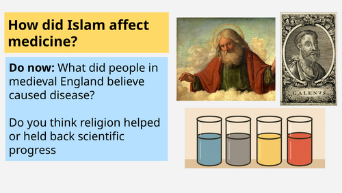 AQA Health & the People / Medicine /  2. Islamic Medicine and Medical Progress