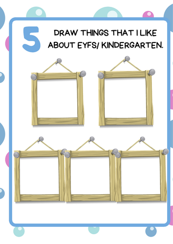 My 5 Favorite Things: End of Year Reflection Worksheet