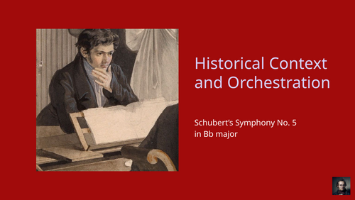 Schubert Symphony No. 5 in B♭ major – Historical Context and Orchestration