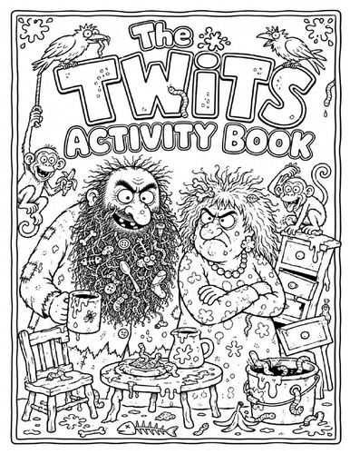 The Twits Activity Book | Roald Dahl Book Companion Worksheets ...