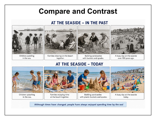 Seaside Fun - Past and Present