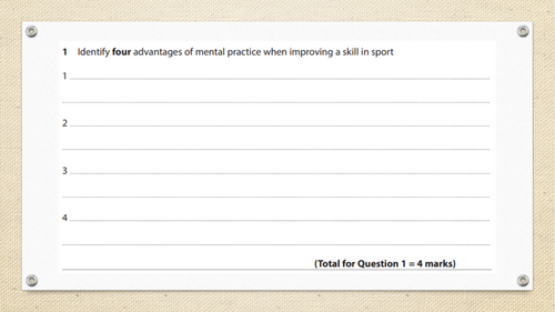 A Level Edexcel PE Memory Models | Teaching Resources
