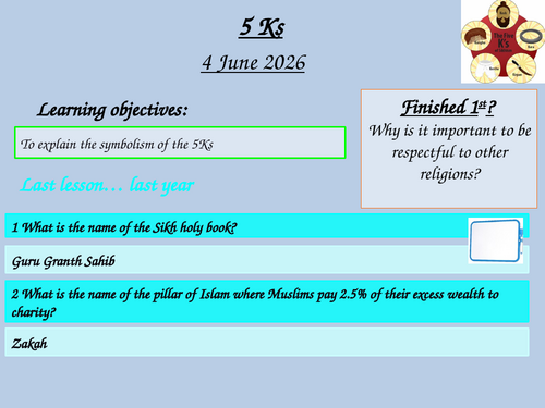 Sikhism: 4 Key Practices - 5Ks