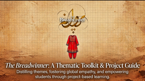 The Breadwinner Novel Study Unit | Years 7–8 English | Deborah Ellis ...