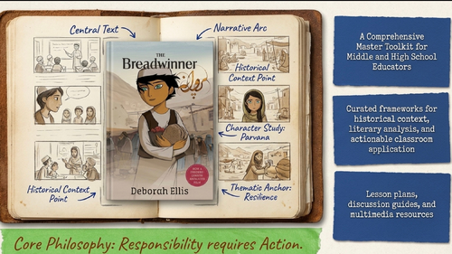The Breadwinner Novel Study Unit | Years 7–8 English | Deborah Ellis ...