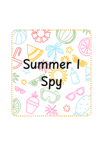 EYFS Summer I Spy Activity