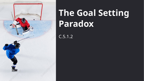 IB SEHS HL C.5.1.2 Goal Setting Paradox