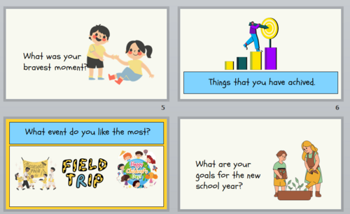End of Year Reflection & Discussion Presentation