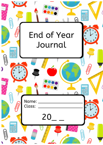 End of Year Memory Book Printables
