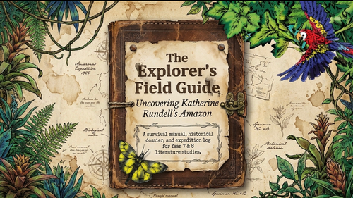 The Explorer Novel Study Unit | Years 7–8 English | Katherine Rundell ...